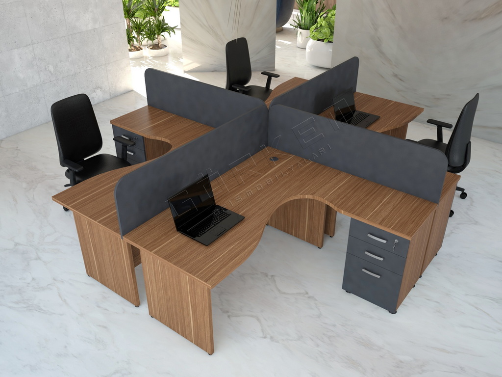 4'lü Çalışma Grubu - Ofis mobilyası - Ofis mobilyaları